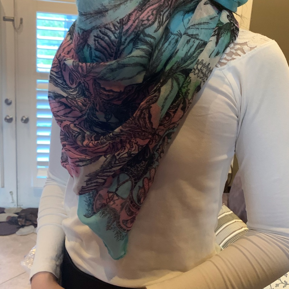Silk scarf
